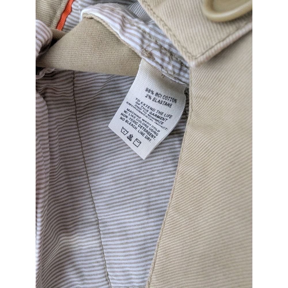 Alex Mill Cotton Straight Leg Pants Women's Size 4 Tan Utility - Picture 5 of 11